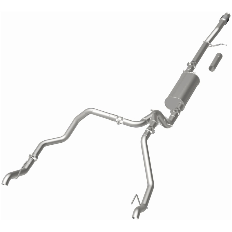 BRExhaust 19-24 Chevrolet Silverado 1500 5.3L Direct-Fit Replacement Exhaust Kit thumbnail 2