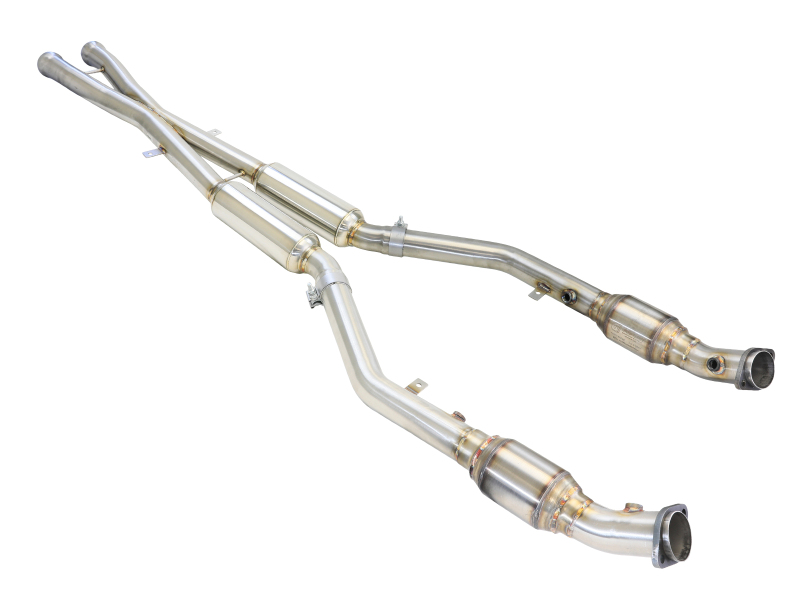 aFe 08-13 BMW(E90/92/93) MACH Force XP 304 Stainless Steel V8 4.0L w/ Cat & Resonator thumbnail 8