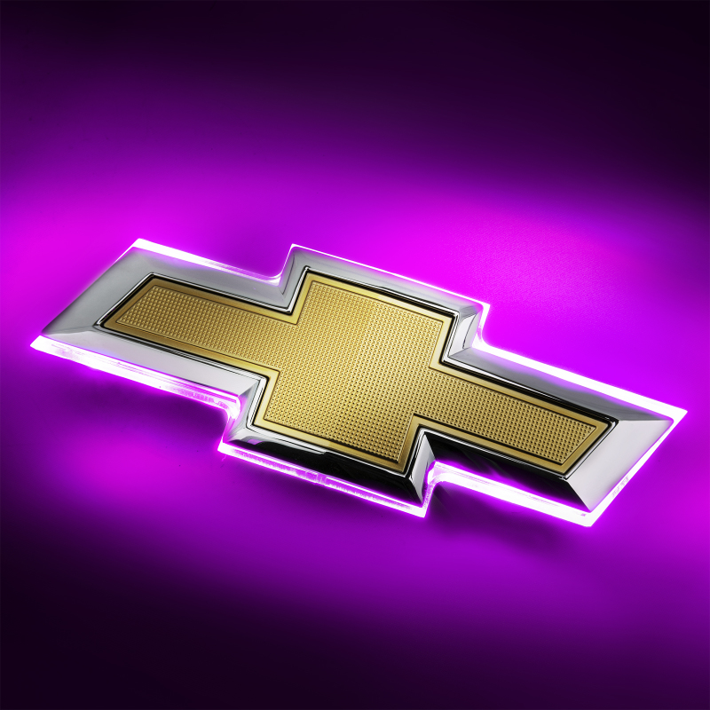 Oracle 16-19 Chevrolet Camaro Illuminated Bowtie - Dual Intensity - Pink thumbnail 4