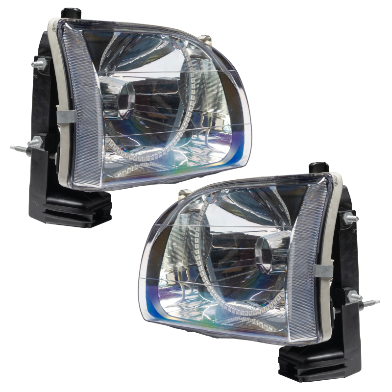 Oracle Lighting 01-04 Toyota Tacoma Pre-Assembled LED Halo Headlights -Red thumbnail 3