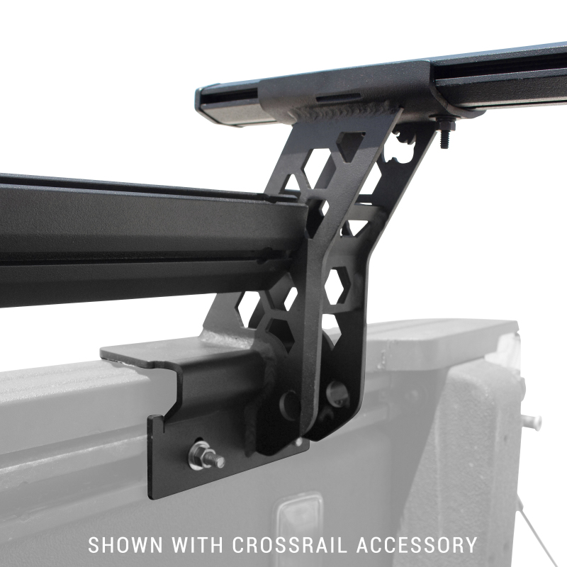 Go Rhino 15-22 Ford F-150 / 19-22 RAM 1500 / 07-21 Toyota Tundra XRS Cross Bars Kit - Tex. Blk thumbnail 5