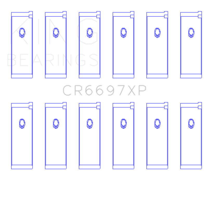 KING Performance Rod Bearings