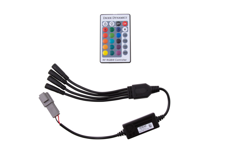 Diode Dynamics RGBW 24-Key M8 RF Controller thumbnail 7