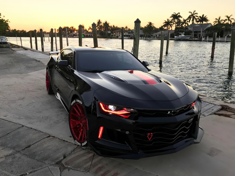 Oracle 16-18 Chevy Camaro RGB+W Headlight DRL Upgrade Kit - ColorSHIFT w/ BC1 Controller thumbnail 9