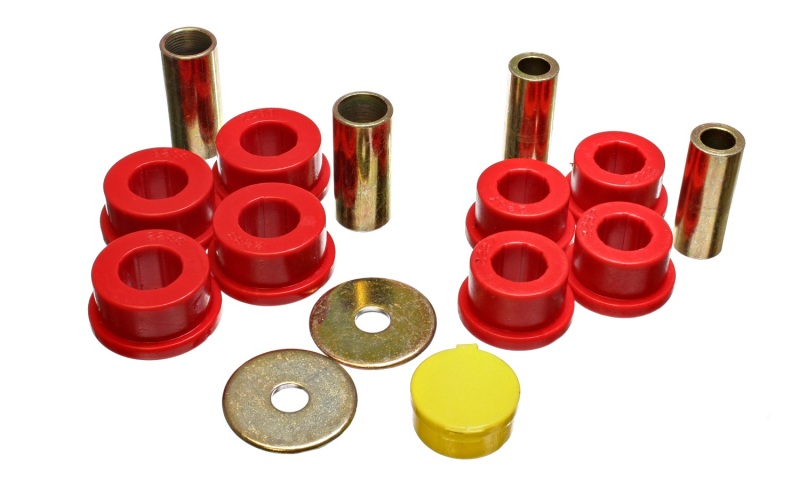 Energy Suspension 96-98 Toyota Rav4 Red Front Control Arm Bushing Set thumbnail 4