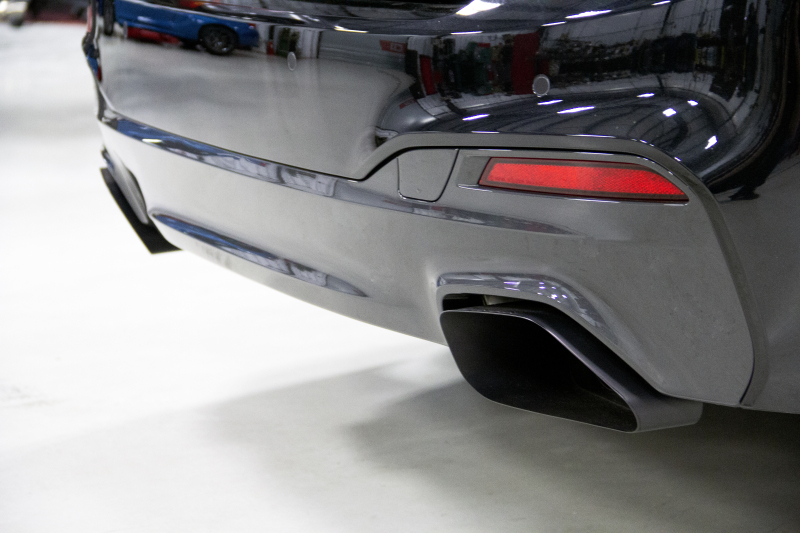 Dinan 17-23 BMW 540i (G30) Free Flow Axleback Exhaust System - Black Tips thumbnail 2