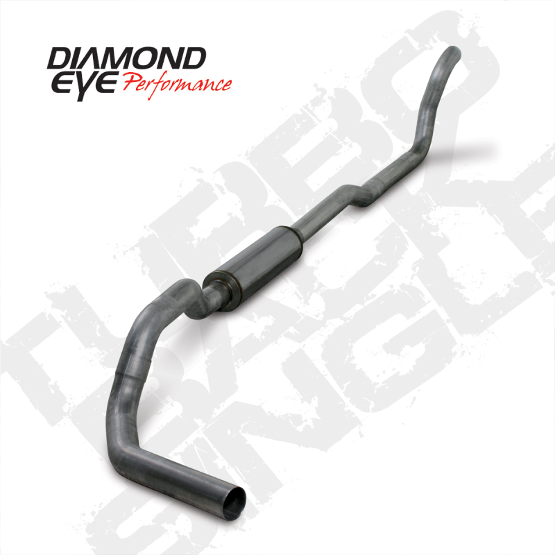 1989-1993 DODGE 5.9L CUMMINS 2500/3500 2X4 4" STAINLESS TURBO BACK SINGLE