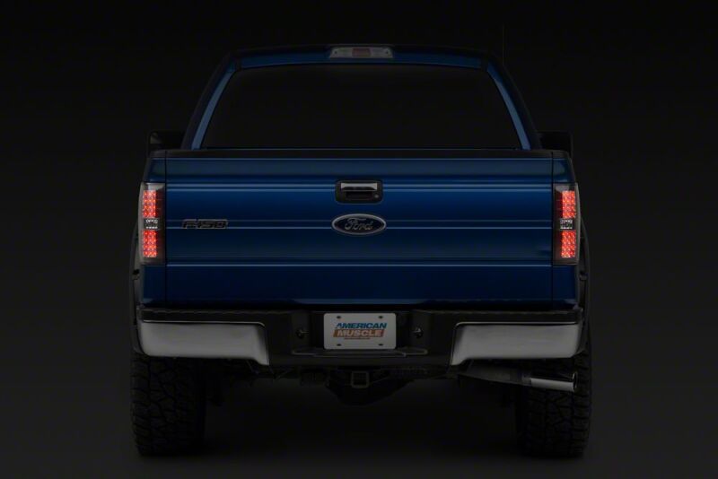 Raxiom 09-14 Ford Styleside Axial Series Black LED Tail Lights thumbnail 5