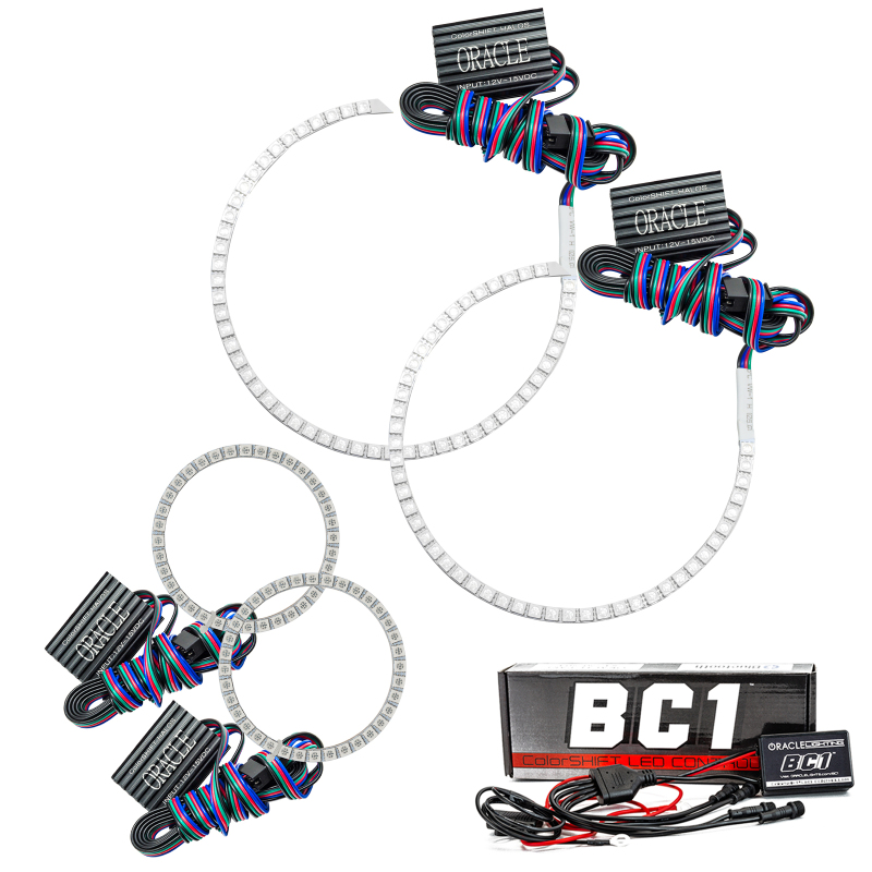 Oracle Volvo S60 05-09 Halo Kit - ColorSHIFT w/ BC1 Controller thumbnail 2