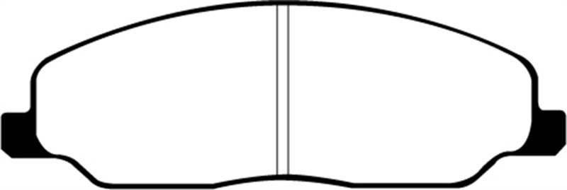 EBC 05-10 Ford Mustang 4.0 Redstuff Front Brake Pads thumbnail 7