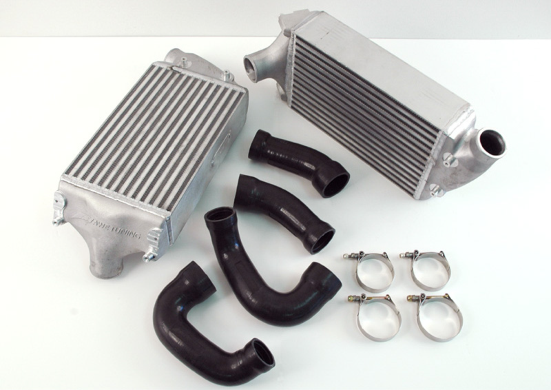 AWE Tuning 997TT/GT2 Performance Intercoolers - Black Hoses thumbnail 7