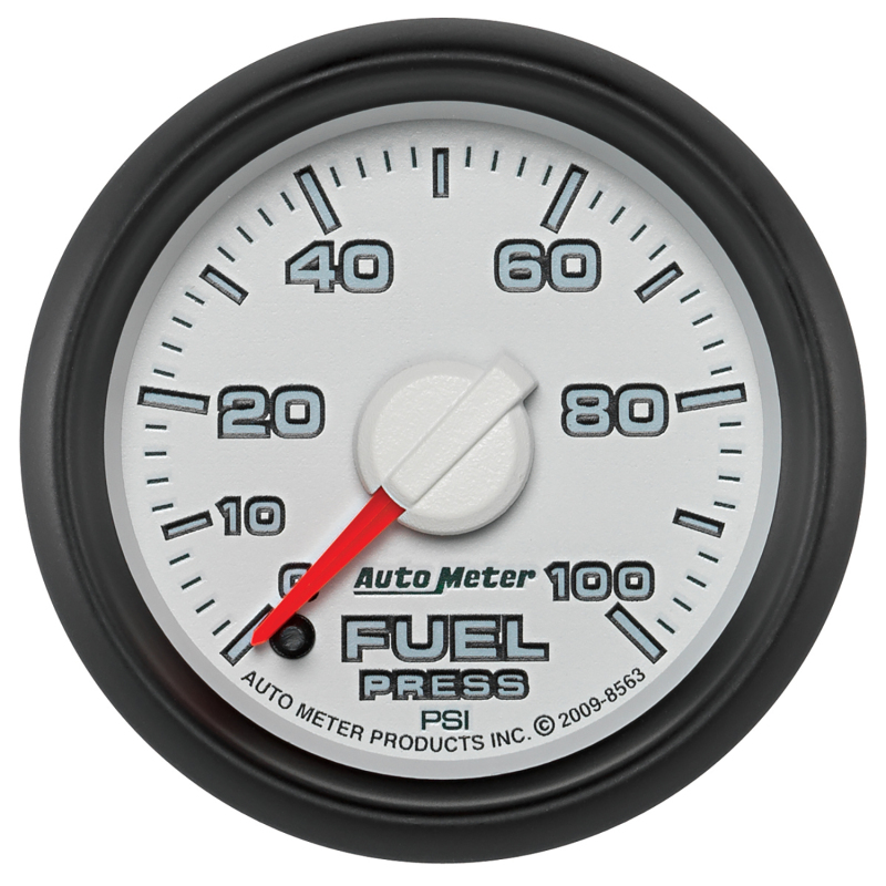 Autometer Factory Match 52.4mm Full Sweep Electronic 0-100 PSI Fuel Pressure Gauge Dodge thumbnail 5