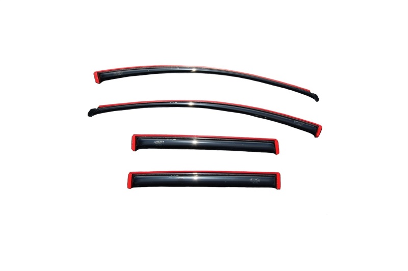 AVS 07-14 Ford Edge Ventvisor In-Channel Front & Rear Window Deflectors 4pc - Smoke thumbnail 4