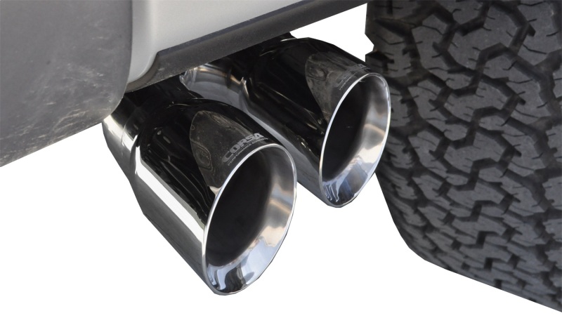 Corsa 2011-2014 Ford F-150 Raptor 6.2L V8 133in Wheelbase Polished Xtreme Cat-Back Exhaust thumbnail 7