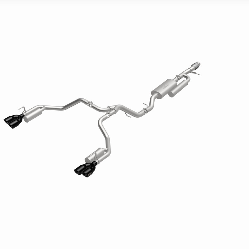 MagnaFlow 2021 Chevrolet Tahoe V8 5.3L Street Series Cat-Back Exhaust - Black Chrome Tips thumbnail 4