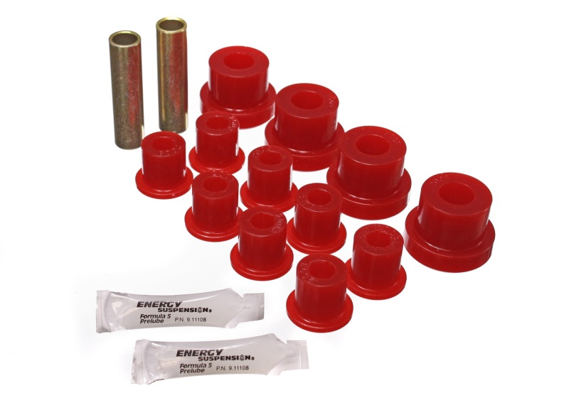 Energy Suspension CJ Front Spring Bushing - Red thumbnail 3