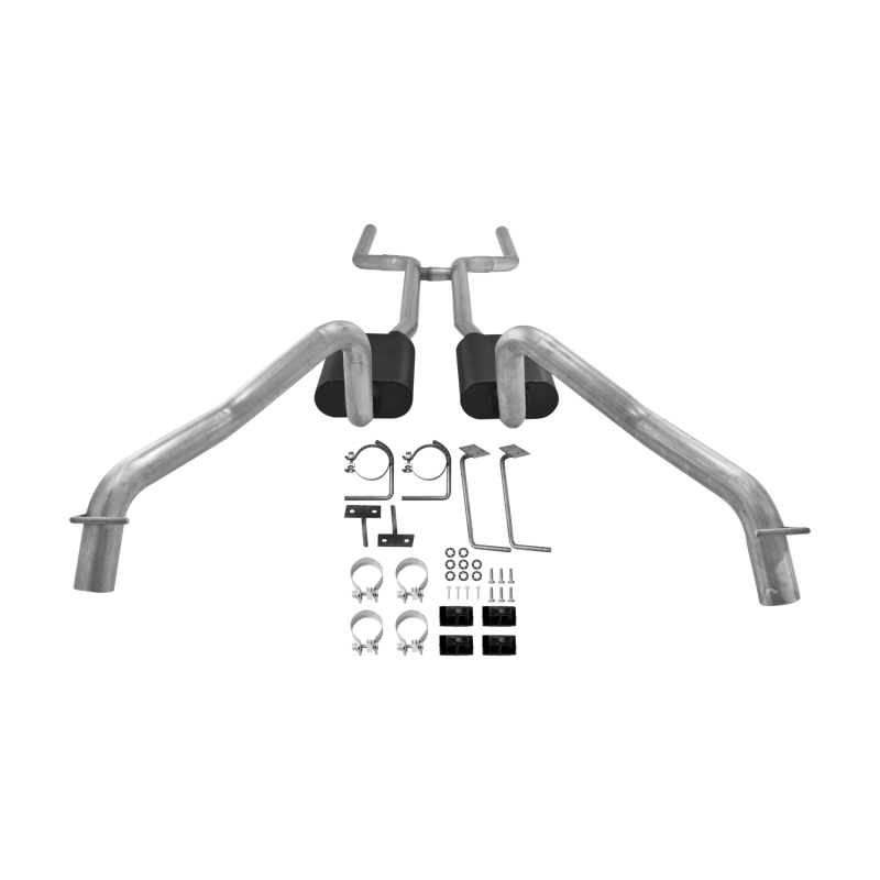 Flowmaster 68-74 Chevrolet Nova 2.5in. SS American Thunder Crossmember-Back Exhaust System thumbnail 4