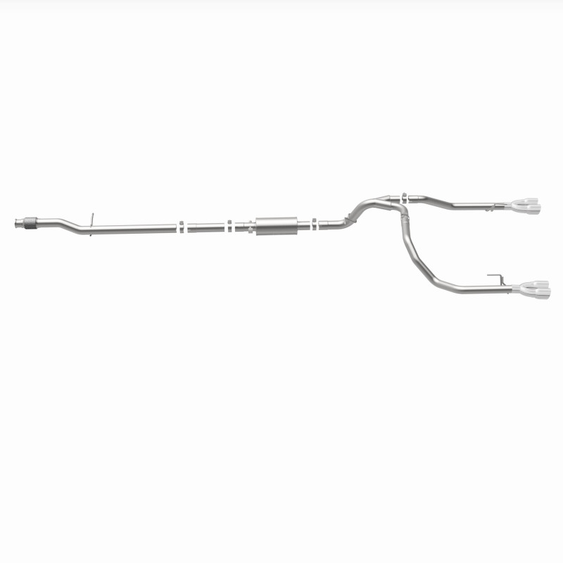 MagnaFlow 2019 Chevy Silverado 1500 V8 5.3L Street Series Quad Split Rear Exhaust w/ Polished Tips thumbnail 6