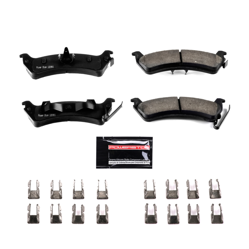 Power Stop 94-98 Jeep Grand Cherokee Rear Z23 Evolution Sport Brake Pads w/Hardware thumbnail 2