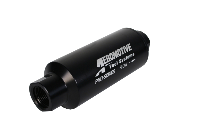 Aeromotive Pro-Series In-Line Filter - AN-12 - 40 Micron SS Element - Nickel Chrome Finish thumbnail 9