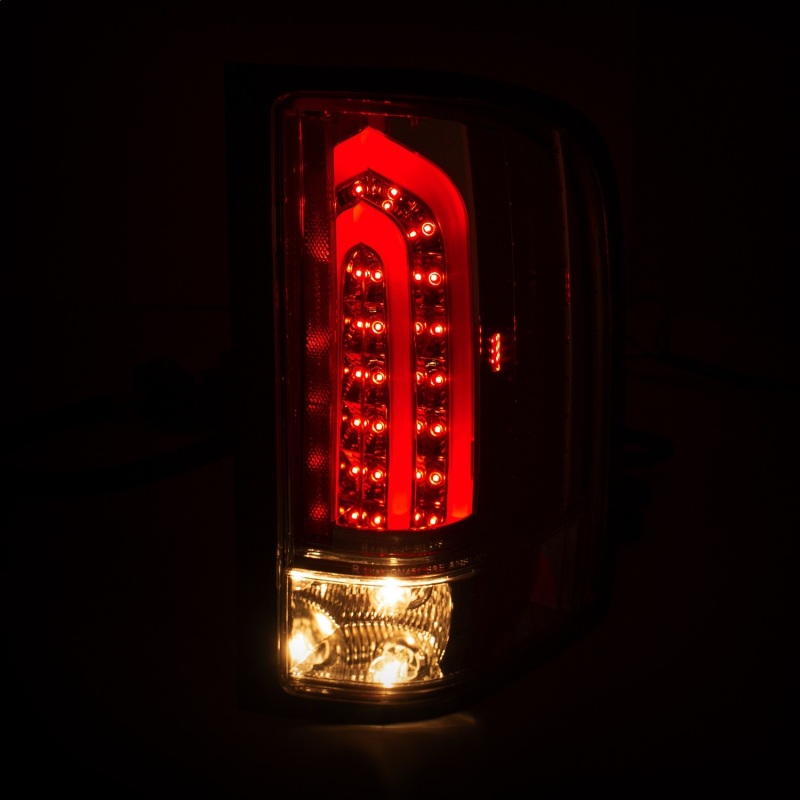 ANZO 2007-2013 Chevrolet Silverado 1500 LED Taillights Chrome thumbnail 6