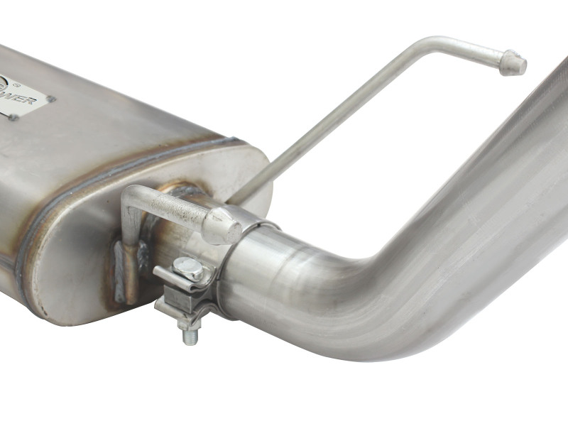 aFe MACH Force XP 2.5in Cat-Back Stainless Steel Exhaust System w/Black Tip Toyota Tacoma 13-14 2.7L thumbnail 8