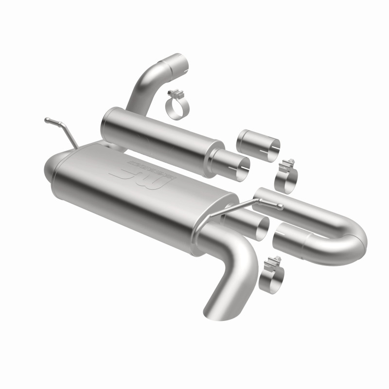 MagnaFlow 18-23 Jeep Wrangler JL 2.0L/3.6L Overland Series Axle-Back Exhaust thumbnail 9