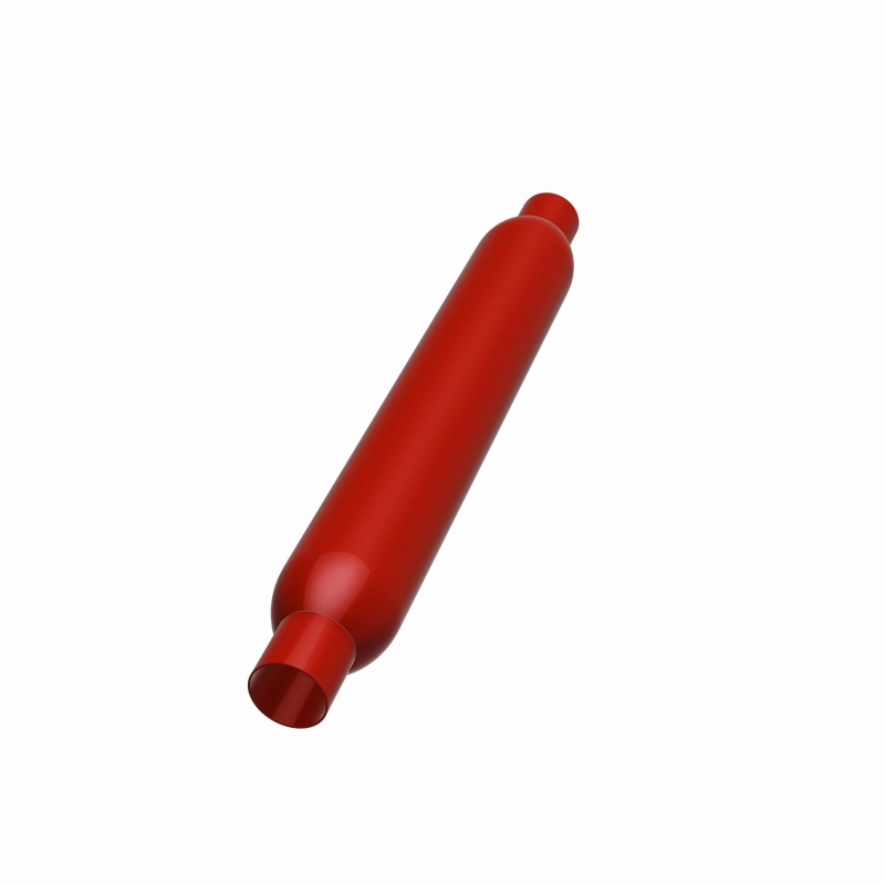 MagnaFlow Muffler Red Pack Series Glasspack 3.5in Rd 26in Body Length 2.25in/2.25in Inlet/Outlet thumbnail 9