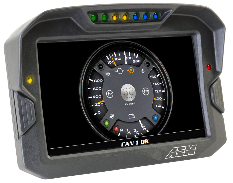 AEM CD-7 Logging GPS Enabled Race Dash Carbon Fiber Digital Display w/o VDM (CAN Input Only) thumbnail 9