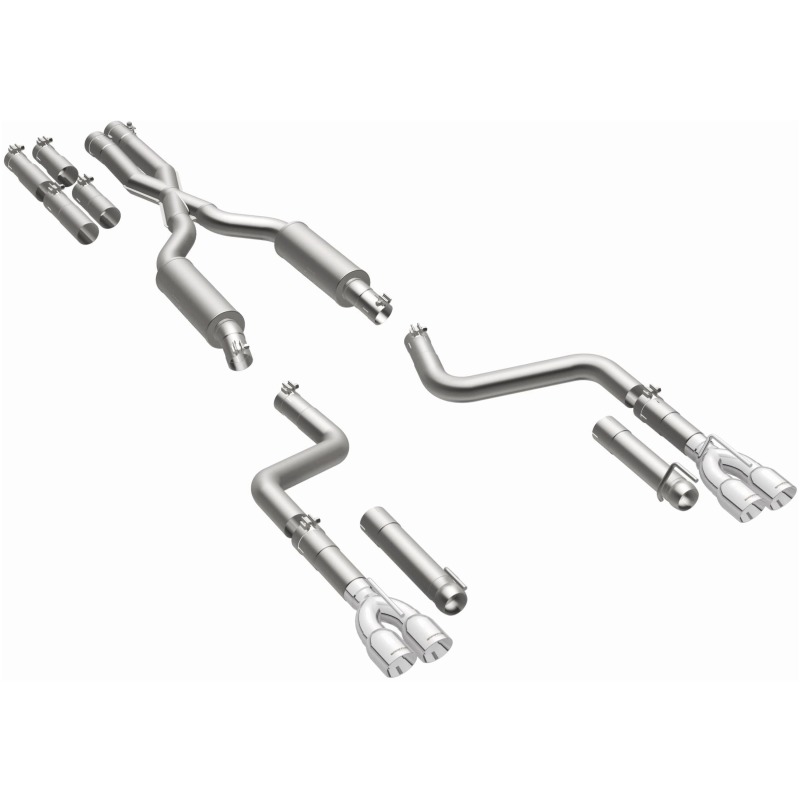 MagnaFlow 2017+ Dodge Challenger 409 SS Polished 3in Quad Tips Cat-Back Exhaust thumbnail 5