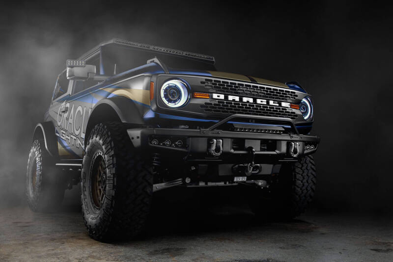 Oracle 2021+ Ford Bronco Oculus Bi-LED Projector Headlights - ColorSHIFT LED thumbnail 3