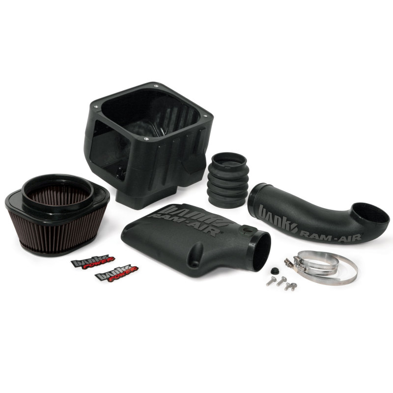 Banks Power Ram-Air Intake Systems 41850-D Air Intake, System, Black Polyethylene Tube, Synthetic Filter, Dry, Black, Chevy, GMC, 1500, 5.3L, Electric Fan, Kit thumbnail 5