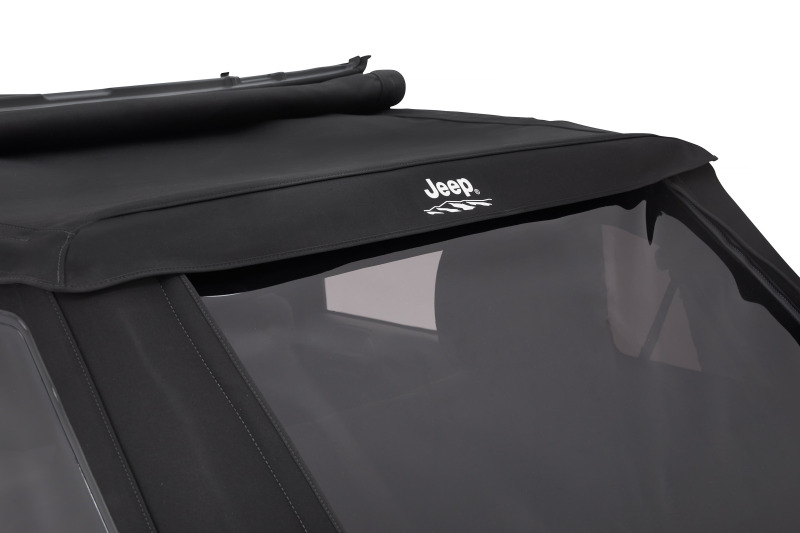 Bestop 07-18 Jeep Wrangler JK 4-Door Jeep Trektop (Premium Black Twill) thumbnail 2