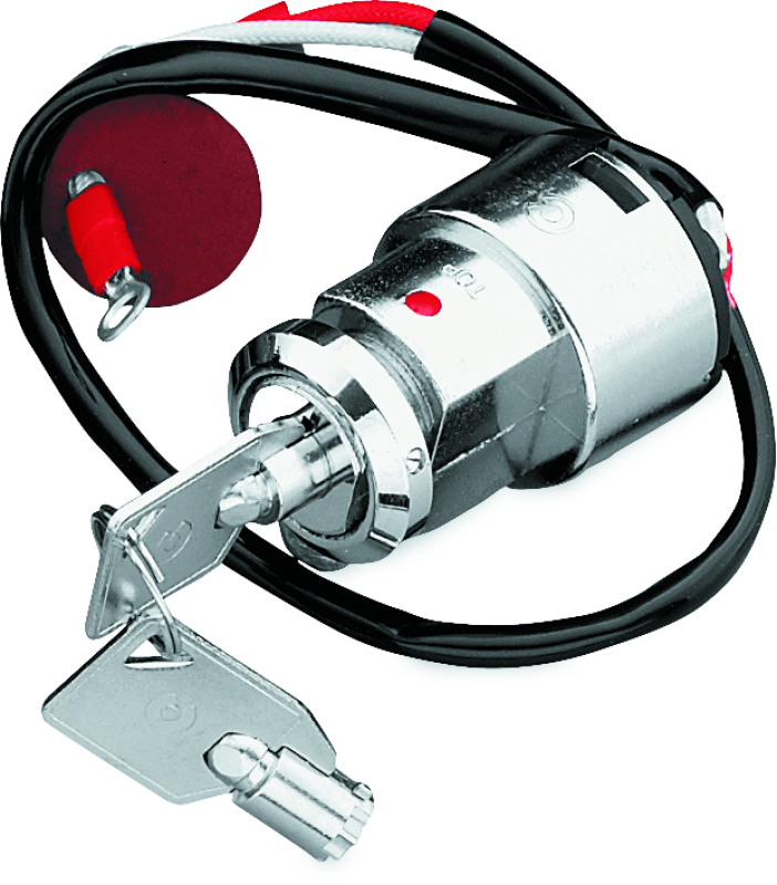 Twin Power 91-95 FXDL And Custom Use 2-Wire Round Key Switch Replaces H-D 71428-90A thumbnail 2