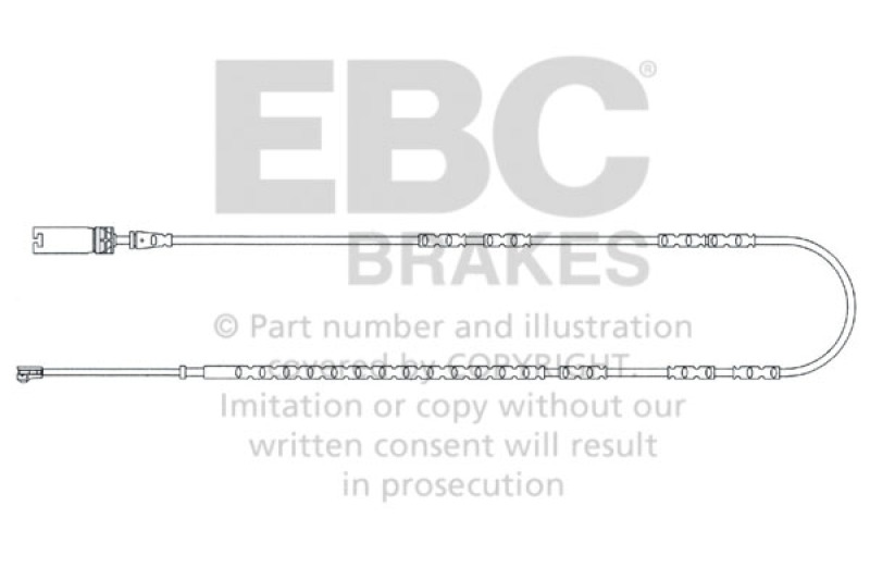 EBC 2010-2013 BMW 128 3.0L Rear Wear Leads thumbnail 2