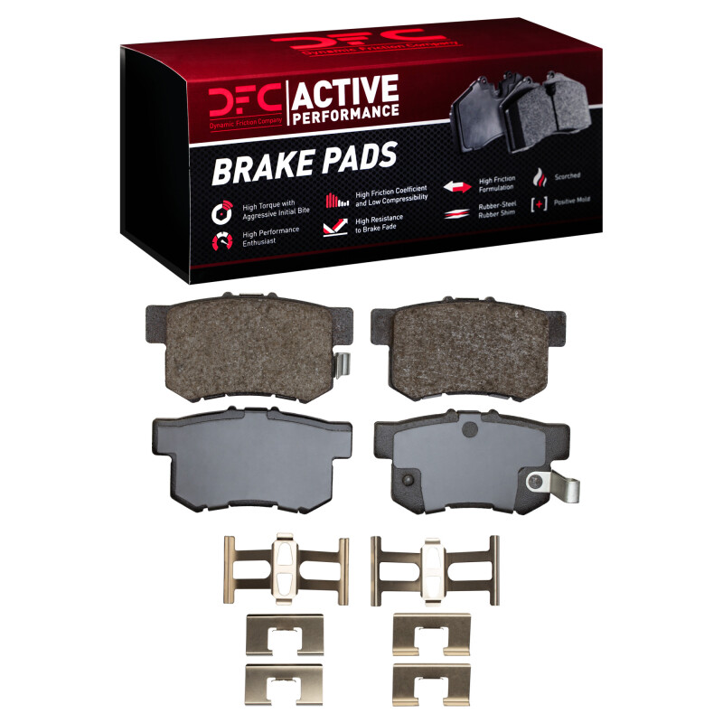 DFC Active Perform Pads and Hardware Kit