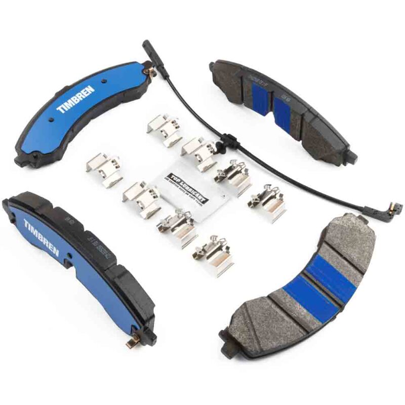 Timbren 20-26 Chevy Silverado 2500/3500 HD BES Severe Duty Semi-Metallic Brake Pads - Front & Rear thumbnail 2