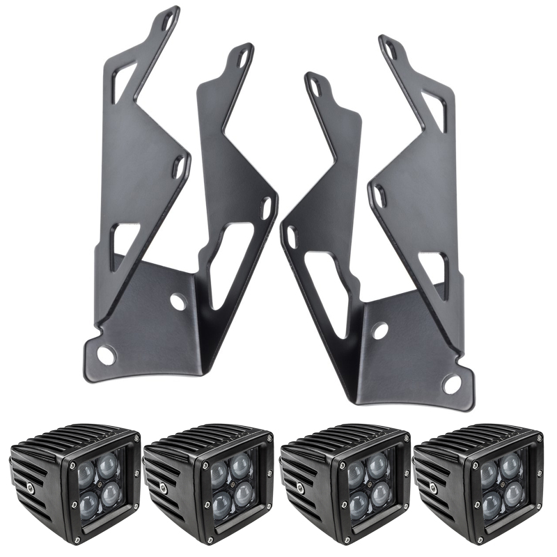 Oracle Jeep JK Dual Mounting Pillar Brackets/Lights Combo thumbnail 3