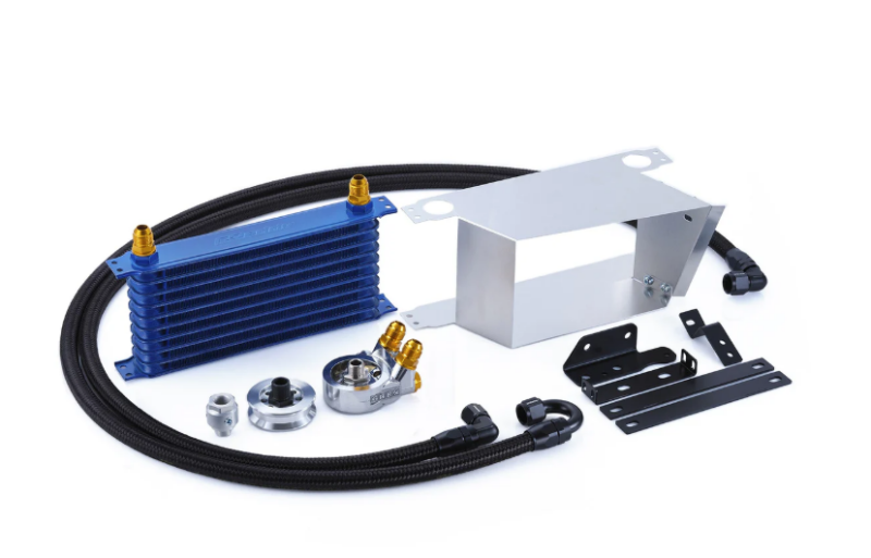 GReddy 17+ JDM Specific Subaru BRZ 10-Row Oil Cooler Kit with Shroud