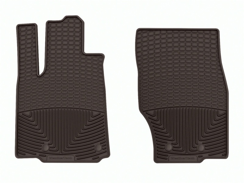 WT Rubber Mats - Front - Cocoa