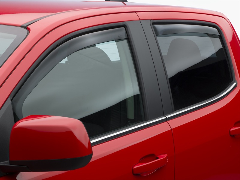 WeatherTech 15+ Chevy Colorado Front and Rear Side Window Deflectors - Dark Smoke thumbnail 2