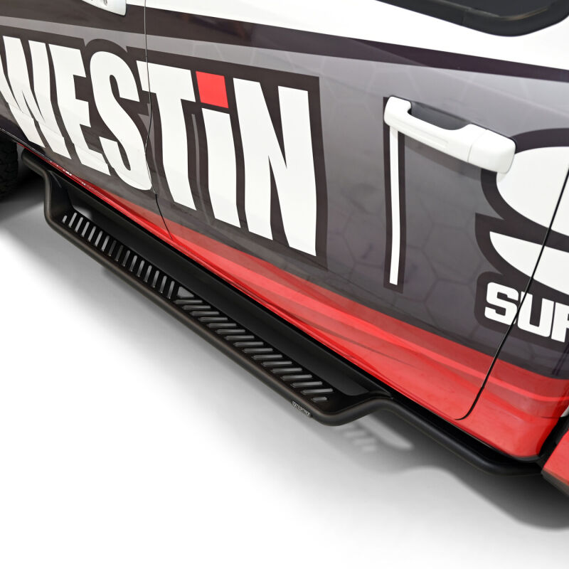 Westin 19-25 RAM 1500 CC (Excl. 1500 Classic) Outlaw Drop Running Boards - Tex. Blk thumbnail 3