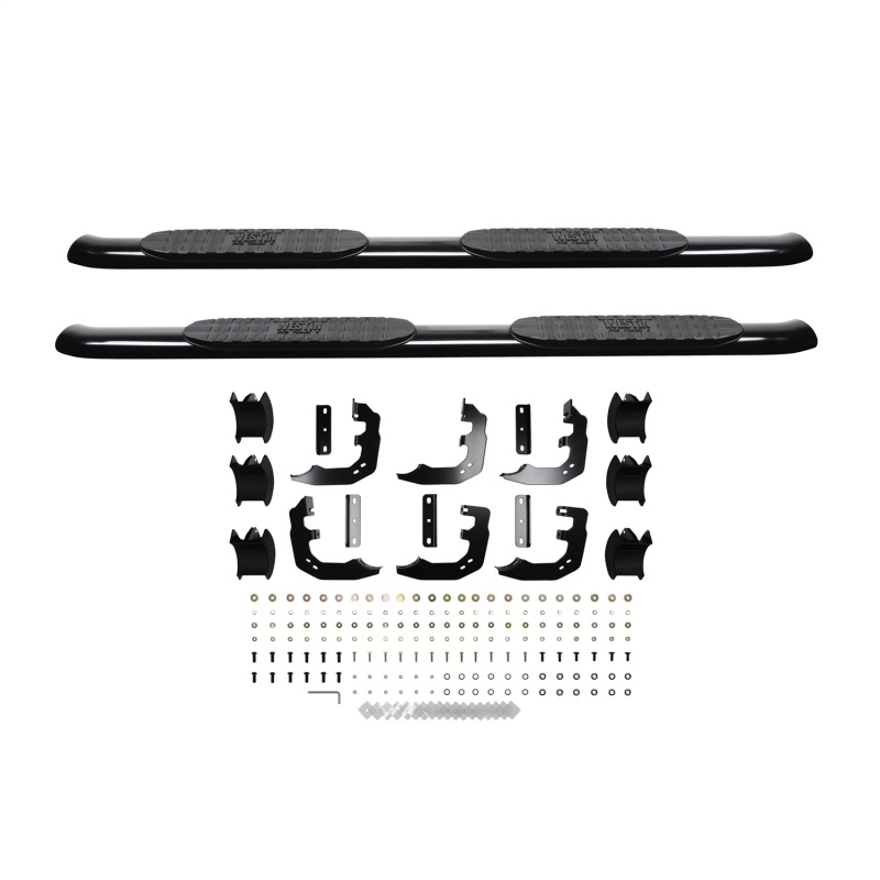 Westin 19-26 Ram 1500 Quad Cab (Excludes Ram 1500 Classic) PRO TRAXX 4 Oval Nerf Step Bars - Black thumbnail 2