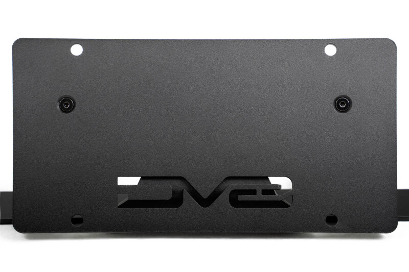 DV8 Offroad 2021 Ford Bronco Capable Bumper Slanted Front License Plate Mount thumbnail 4
