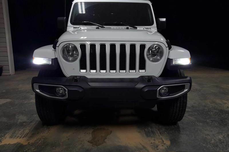 Diode Dynamics JL Wrangler Front Turn Stage 2 (7443 LED Bulb XPR - White and - Amber) thumbnail 8