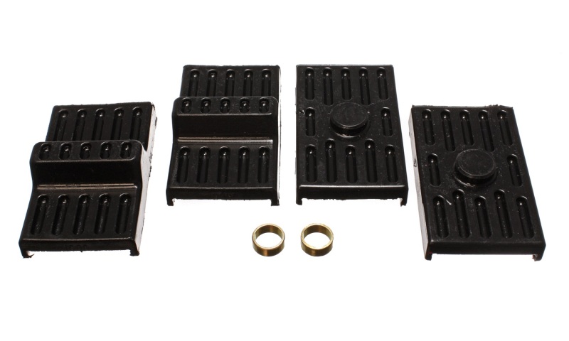 Energy Suspension 70-81 Camaro / 70-81 Firebird Black Multi Leaf Spring Isolators thumbnail 3