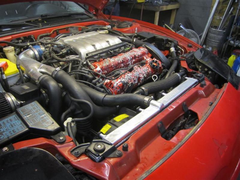 Mishimoto 91-99 Mitsubishi 3000GT Turbo Manual Aluminum Radiator thumbnail 8