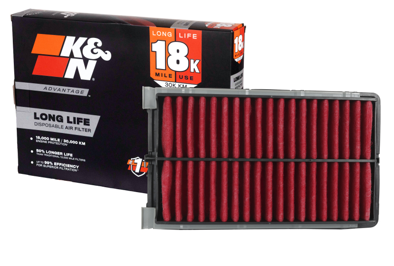 K&N Hyundai Sonata L4-1.6L F/I 2020-2021 Advantage Air Filter thumbnail 2