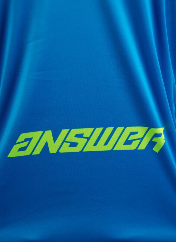 Answer LE Elite Camo Jersey Cyan/Hyper Acid/Black - Medium thumbnail 3