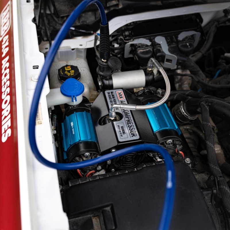 Ford Racing 21-24 Ford Bronco Under Hood Air Compressor Kit thumbnail 8